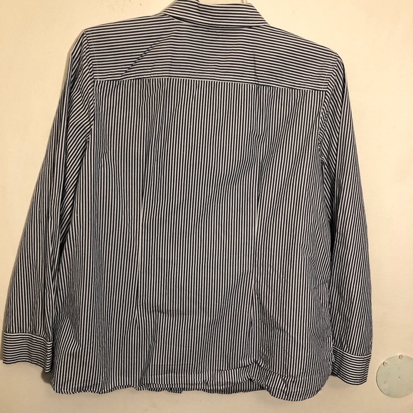 Talbots Jeweled shirt size Large petite - Picture 2 of 8